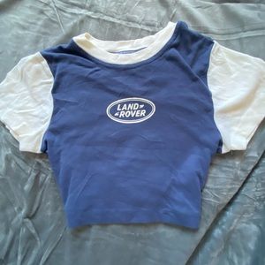 PacSun Land Rover crop top